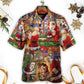 Santa Claus Christmas Merry Xmas - Hawaiian Shirt - Reefox