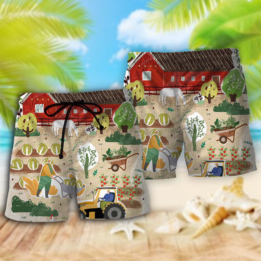 Horticulture Gardening Amazing Style - Beach Short Reefox - Owls Matrix LTD