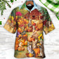 Thanksgiving Cat Wish You Happy Thanksgiving - Hawaiian Shirt - Reefox
