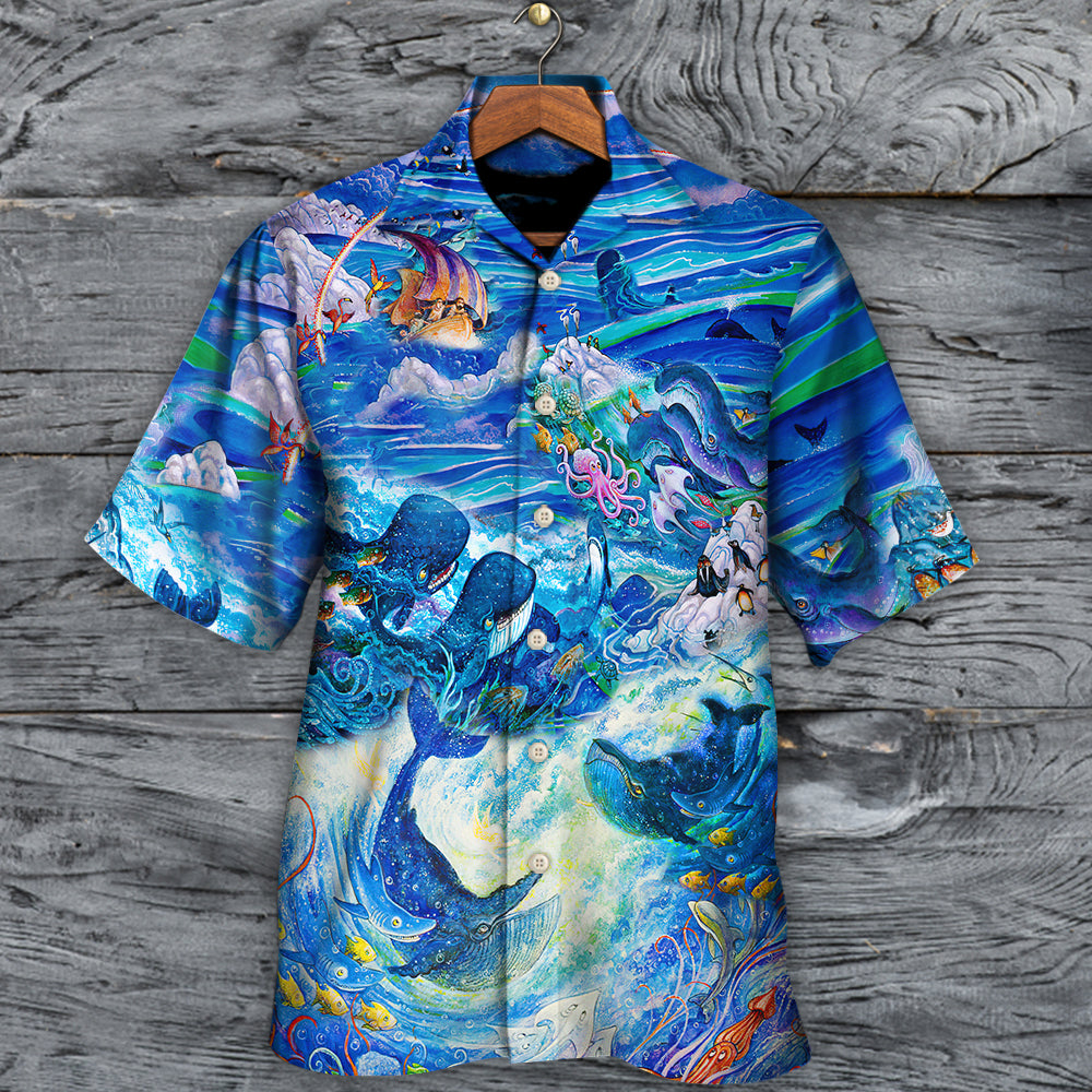 Shark Enjoy Amazing Adventure - Hawaiian Shirt - Reefox