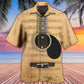 Guitar Retro Music Note - Hawaiian Shirt - Reefox