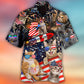 Cat Independence Day Happy Firework - Hawaiian Shirt - Reefox