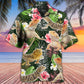 Bearded Dragon Tropical Leaf - Hawaiian Shirt - Reefox