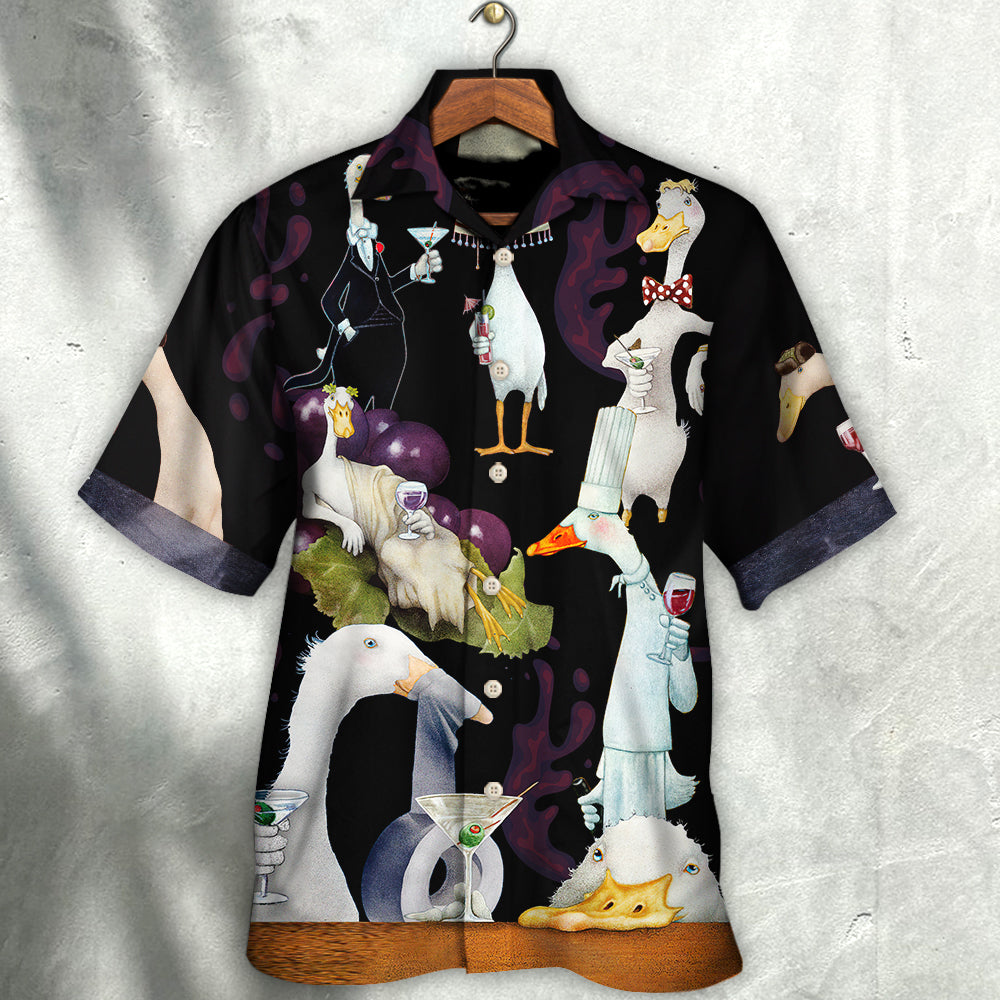 Cocktail Shut The Duck Up - Hawaiian Shirt - Reefox