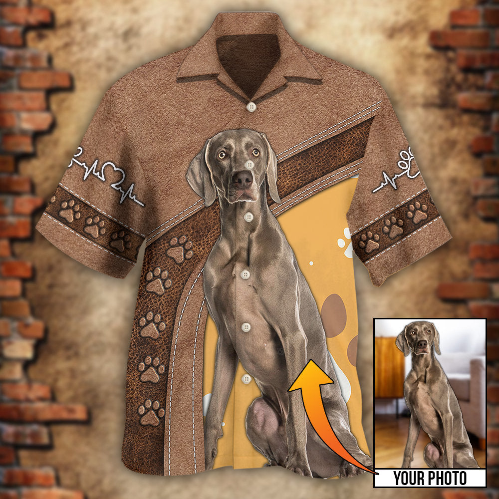 Dog My Lovely Dog Custom Photo Personalized - Hawaiian Shirt - Reefox