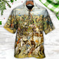 Cattle Show Buffalo Bill's Wild West Rough Riders Cossacks - Hawaiian Shirt - Reefox