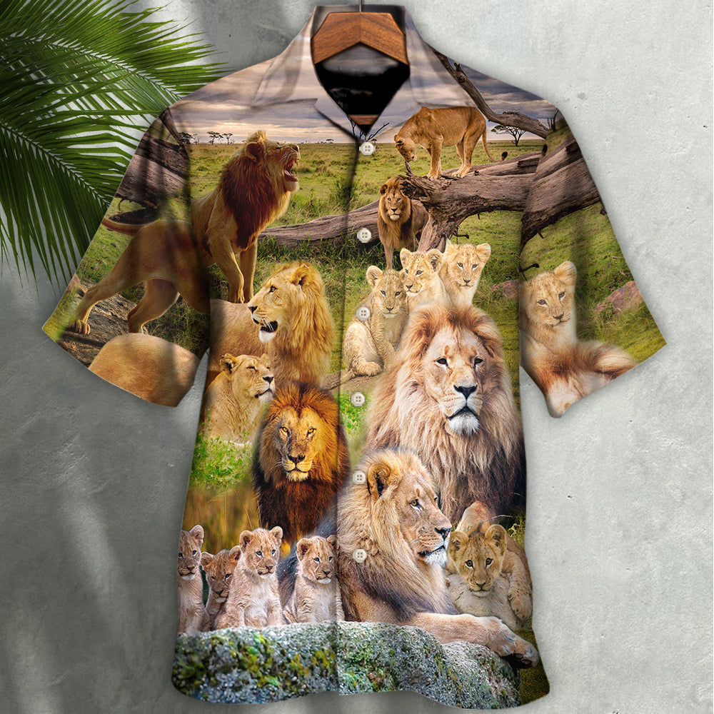 Lion Never Roars After A Kill - Hawaiian Shirt - Reefox