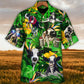 Cow Dancing And Play Funny Tropical Style - Hawaiian Shirt - Reefox