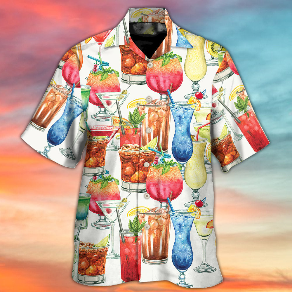 Cocktail Packed Born To Drink - Hawaiian Shirt - Reefox