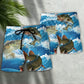 Fishing Blue Wave Style - Beach Short Reefox - Owls Matrix LTD