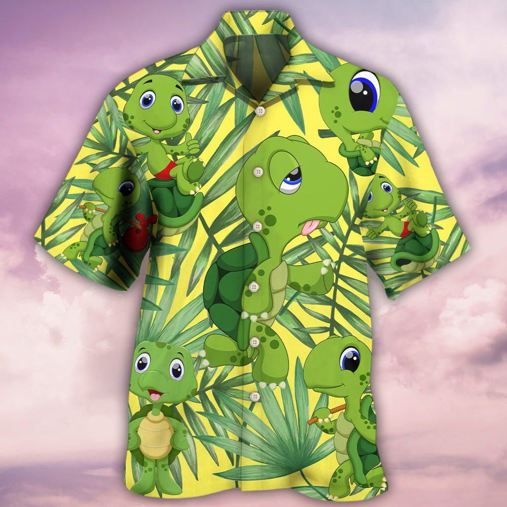 Turtle I Am A Slow Runner - Hawaiian Shirt - Reefox
