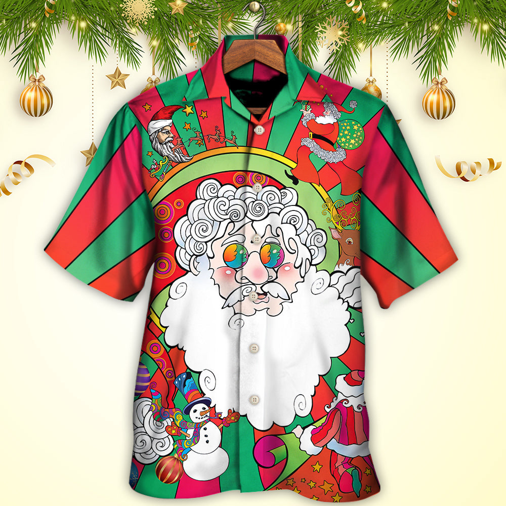 Hippie Santa Fantasy World Unreal - Hawaiian Shirt - Reefox