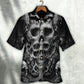 Skull Dark Inner Demons - Hawaiian Shirt - Reefox