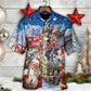 Christmas Santa's Express Train - Hawaiian Shirt - Reefox
