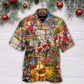 Christmas Santa Happy Holiday Season Of Joy - Hawaiian Shirt - Reefox