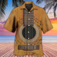 Guitar Old Retro Music Lover - Hawaiian Shirt - Reefox
