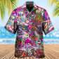 Octopus in Whimsical Modern Psychedelics - Hawaiian Shirt - Reefox