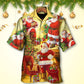 Christmas Santa Claus Story Happy Xmas Art Style TYPE - Hawaiian Shirt - Reefox