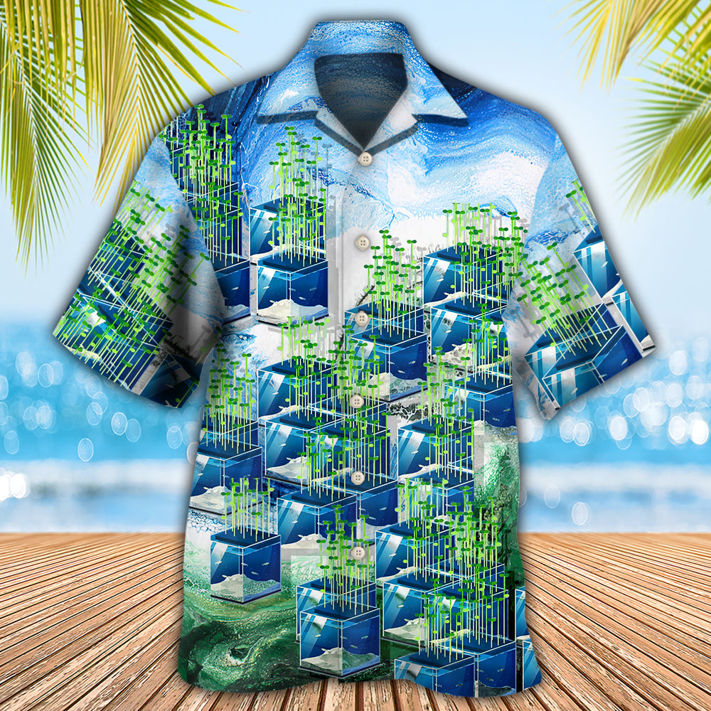 Farm Aquaponics - The Future Farm - Hawaiian Shirt - Reefox