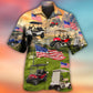 Golf Independence Day Club Car - Hawaiian Shirt - Reefox