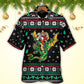 Christmas Santa Claus With Dragon - Hawaiian Shirt - Reefox