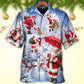 Christmas Santa Is Always With You Story Night Christmas Tree - Hawaiian Shirt - Reefox