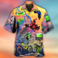 Cycling And Tatoo Lover Dream Sky - Hawaiian Shirt - Reefox