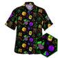 DnD Christmas DnD Dice Set - Hawaiian Shirt - Reefox