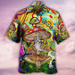 Hippie Mushroom Witch Colorful - Hawaiian Shirt - Reefox