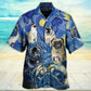 Pug Dog Cute Starry Night - Hawaiian Shirt - Reefox