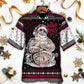 Christmas Tattoo Santa Funny Merry Xmas - Hawaiian Shirt - Reefox