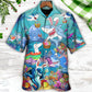 Easter Shark Let's Enjoy Easter With Sharks - Hawaiian Shirt - Reefox