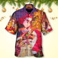Christmas Santa Claus Story Light Art Style - Hawaiian Shirt - Reefox