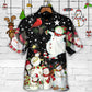 Christmas The World Of Christmas With Snowman - Hawaiian Shirt - Reefox