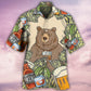 Bear I Drink Bourbon - Hawaiian Shirt - Reefox