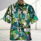 Cricket Sport Funny Play Tropical Vibe - Hawaiian Shirt - Reefox