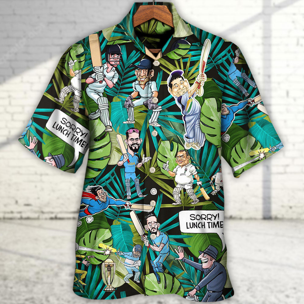 Cricket Sport Funny Play Tropical Vibe - Hawaiian Shirt - Reefox