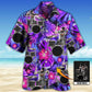 Drum Purple Tropical Style Custom Photo - Hawaiian Shirt - Reefox