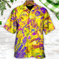 Embroidery Sewing Tailor Spool Vintage Retro Yellow Knitting - Hawaiian Shirt - Reefox