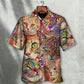 Cat Art Lover Funny Cat Colorful - Hawaiian Shirt - Reefox