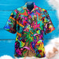 Hippie Dogs Colorfull Style - Hawaiian Shirt - Reefox