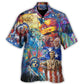 Hawaiian Shirt / Adults / S America My Patriotic Heart Beats Red White And Blue - Hawaiian Shirt - Reefox