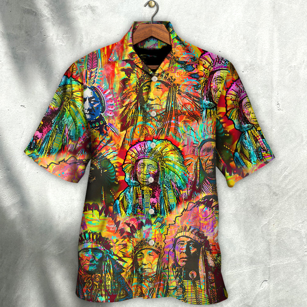 Native American It's In My DNA - Hawaiian Shirt - Reefox
