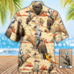 Cowboy Bull Riding Tropical Custom Photo - Hawaiian Shirt - Reefox