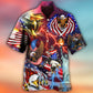 America Independence Day Eagle Lighting - Hawaiian Shirt - Reefox