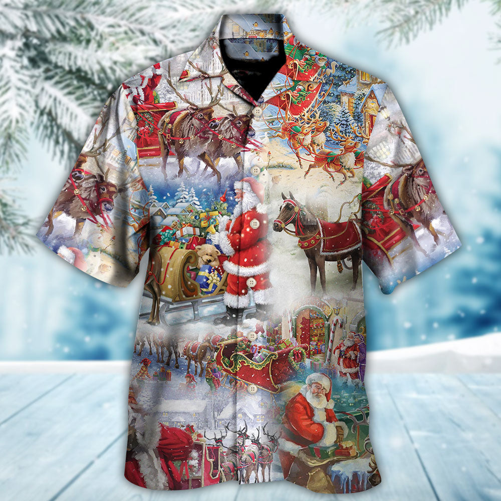 Christmas Believe In The Magic Of Christmas - Hawaiian Shirt - Reefox