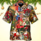 Christmas Santa Claus In Daily Life - Hawaiian Shirt - Reefox