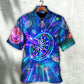 Dart Neon Sign Bright Royal - Hawaiian Shirt - Reefox