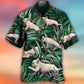 Bulldog Yoga Pose Tropical - Hawaiian Shirt - Reefox
