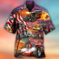 Hot Rod Independence Day Firework Happy - Hawaiian Shirt - Reefox